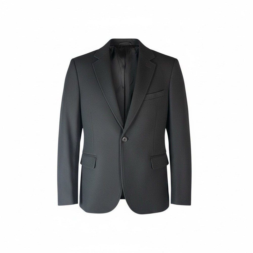 DSTLD Women's Blazer Shell 50% Wool Black Size Small